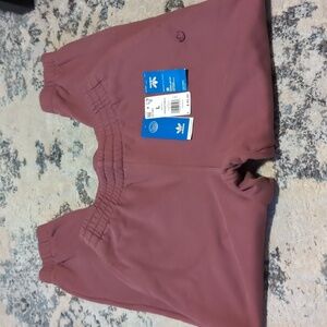 adidas Women’s Sweatpants Pink Mauve quiet crimson New large comfy warm